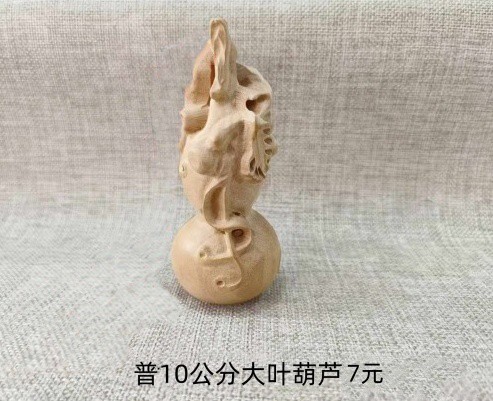 烟台普10公分大叶葫芦7元